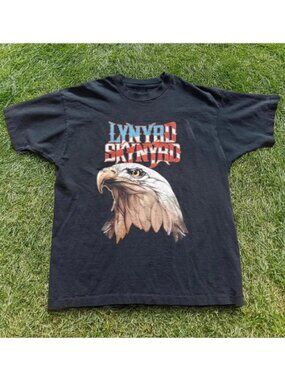 Lynyrd Skynyrd Eagle Southern Rock Graphic T-Shirt Reprint